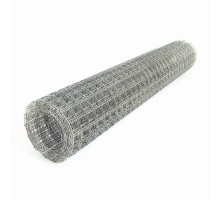 Сетка сварная 50х50х2,5 мм в рулонах 2х15 м оцинкованная